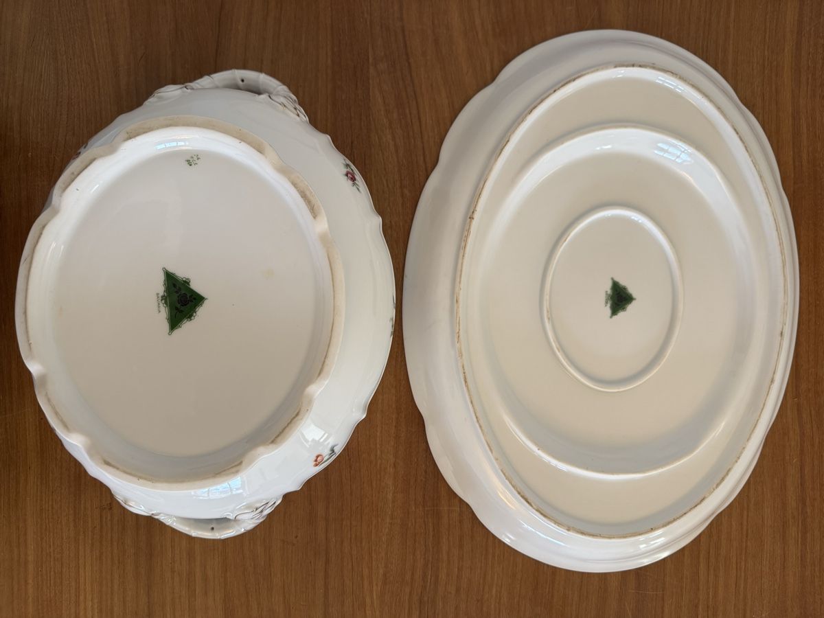 Rosenthal Ciotole: Rosenthal - Ovale Suppenterrine mit Deckel und Servierplatte – Usato da Zürich venduto da Nobs1 8