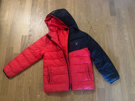 Spyder Skijacke Winterjacke Jacket Jungen Gr. 140 Rot