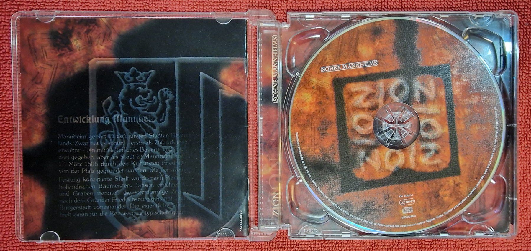CD: Söhne Mannheims - Zion (2000) CD – Usato da Basel venduto da phi_8xhm 2