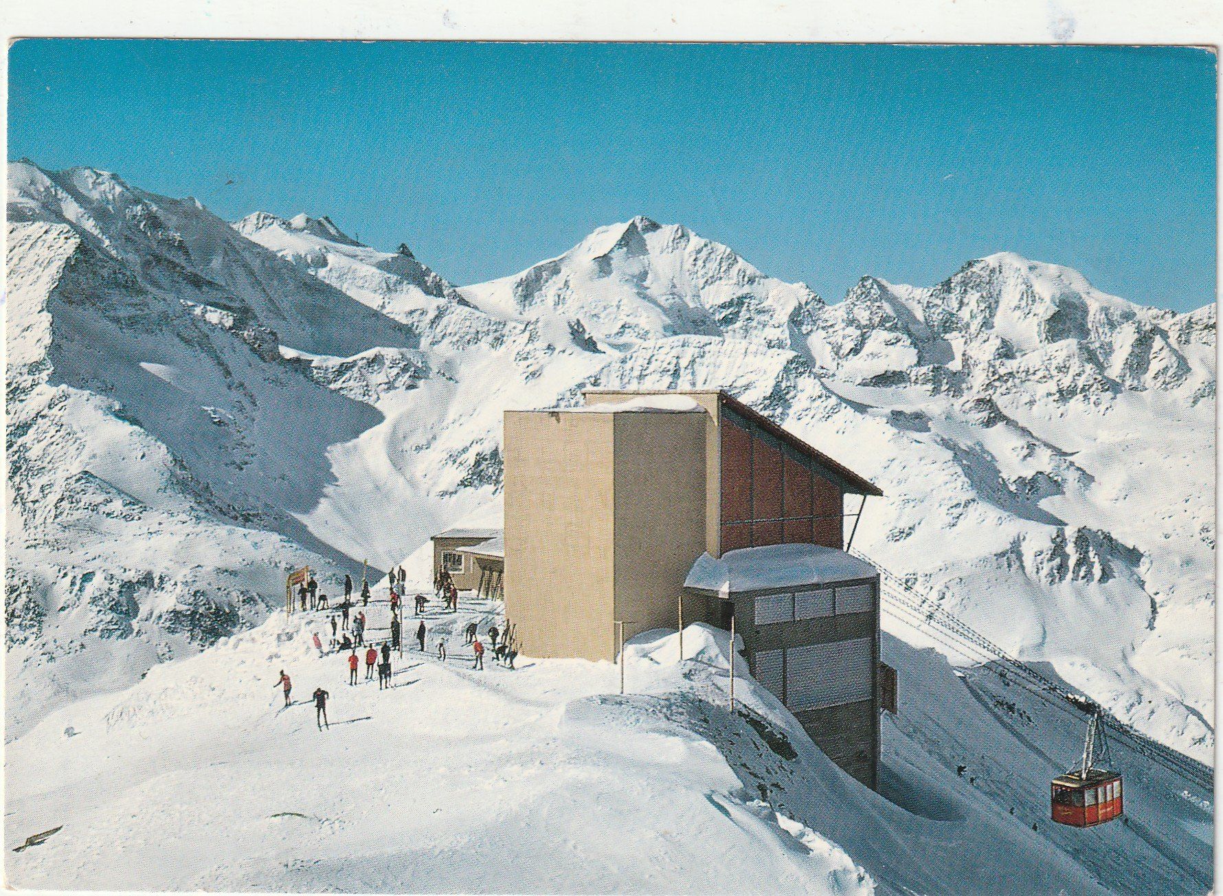 Ansichtskarten: Lagalp Engadin Skibetrieb – Gebraucht aus Lumbrein von made02