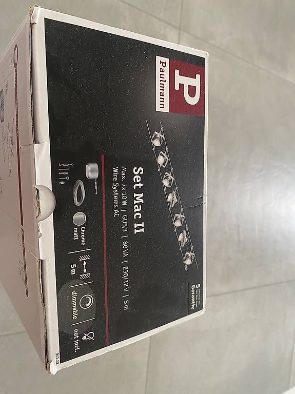 Lampadari & plafoniere: Système de câble Paulmann - NEUF! – Usato da Epautheyres venduto da mb_18 2