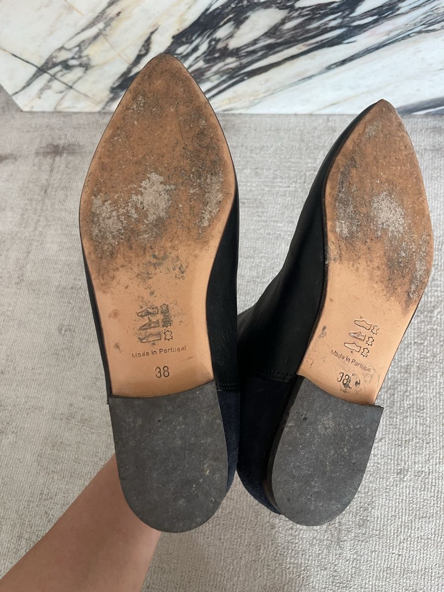 Scarpe da donna: Schwarze Leder Stiefeletten, Grösse 38 – Nuovo (secondo la descrizione) da Zürich venduto da ana.vla 6