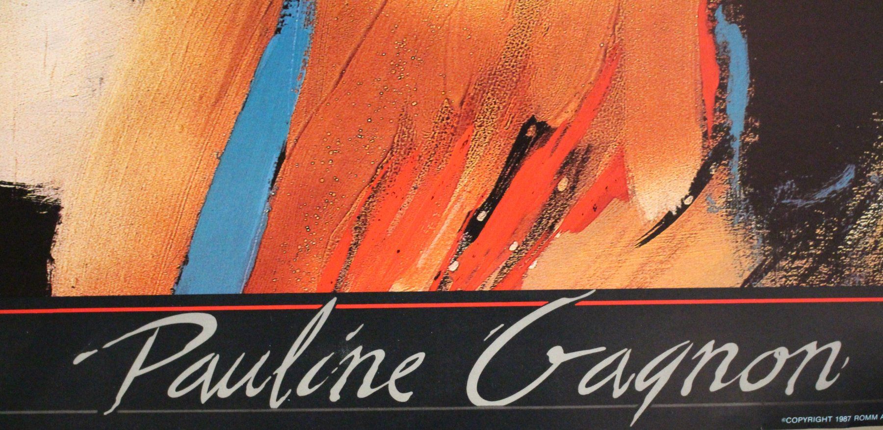 Arts picturaux & lithographies: Pauline Gagnon 1987 Litho Druck – D'occasion à Bruettisellen par Collector_Store 4