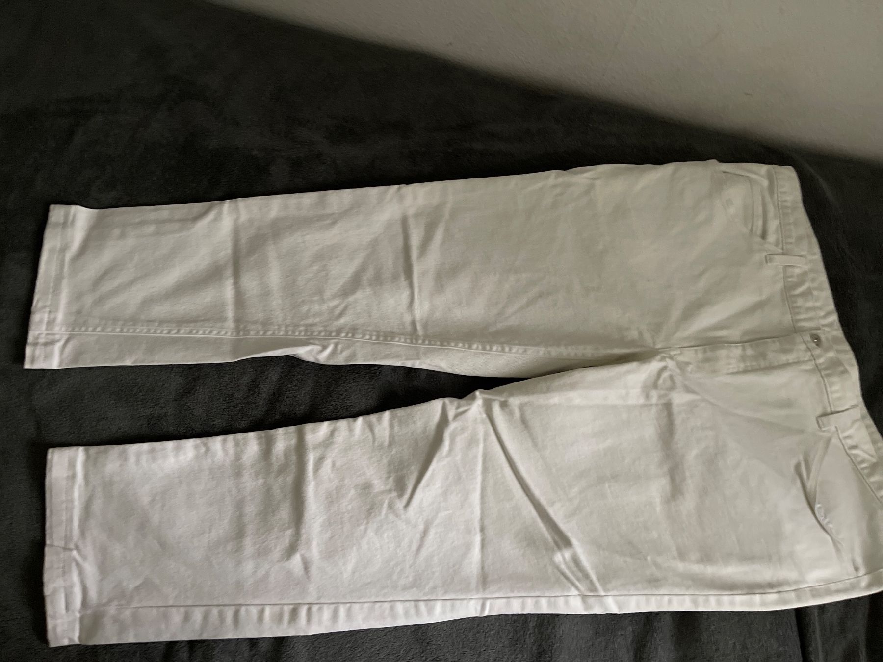 Jeans: Weisse Sommer Jeans, Gr.46/34 – Usato da Wald ZH venduto da bastos27