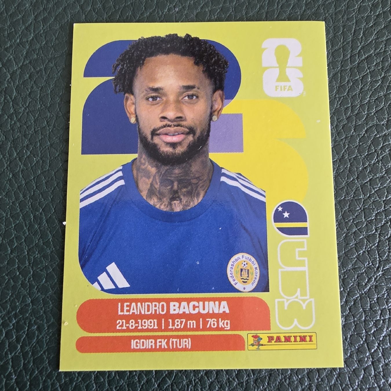 Panini Sammelbilder & Trading cards:  Panini GUW12 Leandro Bacuna  – Neu und originalverpackt aus Buchs AG von LogoParts