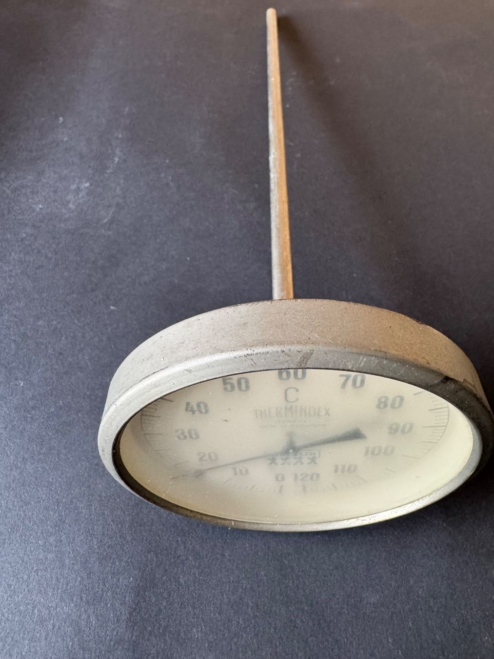 Altro per la casa: Vintage Thermindex Stucklin Thermometer, Durchmesser 10cm – Usato da Feldmeilen venduto da Allerlei3112 2