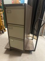 3 Schubladen-Aktenschrank - braun/beige - ideal fürs Buer...