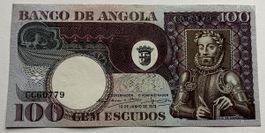 Angola 100 Escudos 1973 Neuwertig