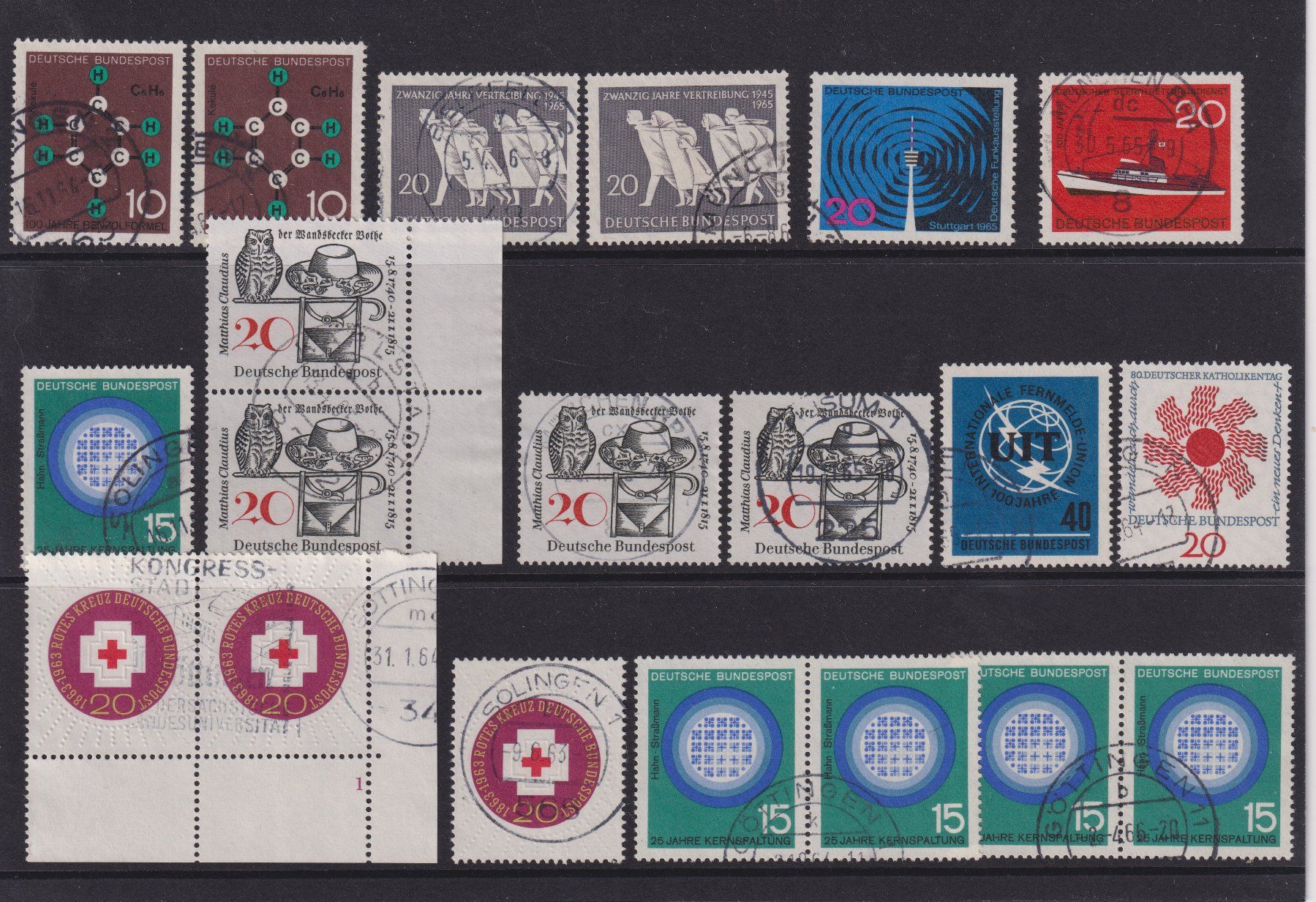 Alle Briefmarken: BRD divers – Gebraucht aus Bellach von qsearch 4