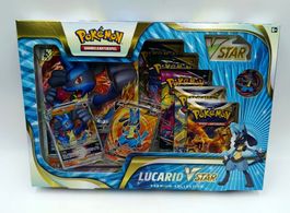 Lucario V-Star Premium Kollektion Pokemon, 2x Drachenwandel!