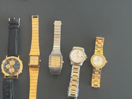 Uhren lot Rado Certina Citizen swiss Millitary