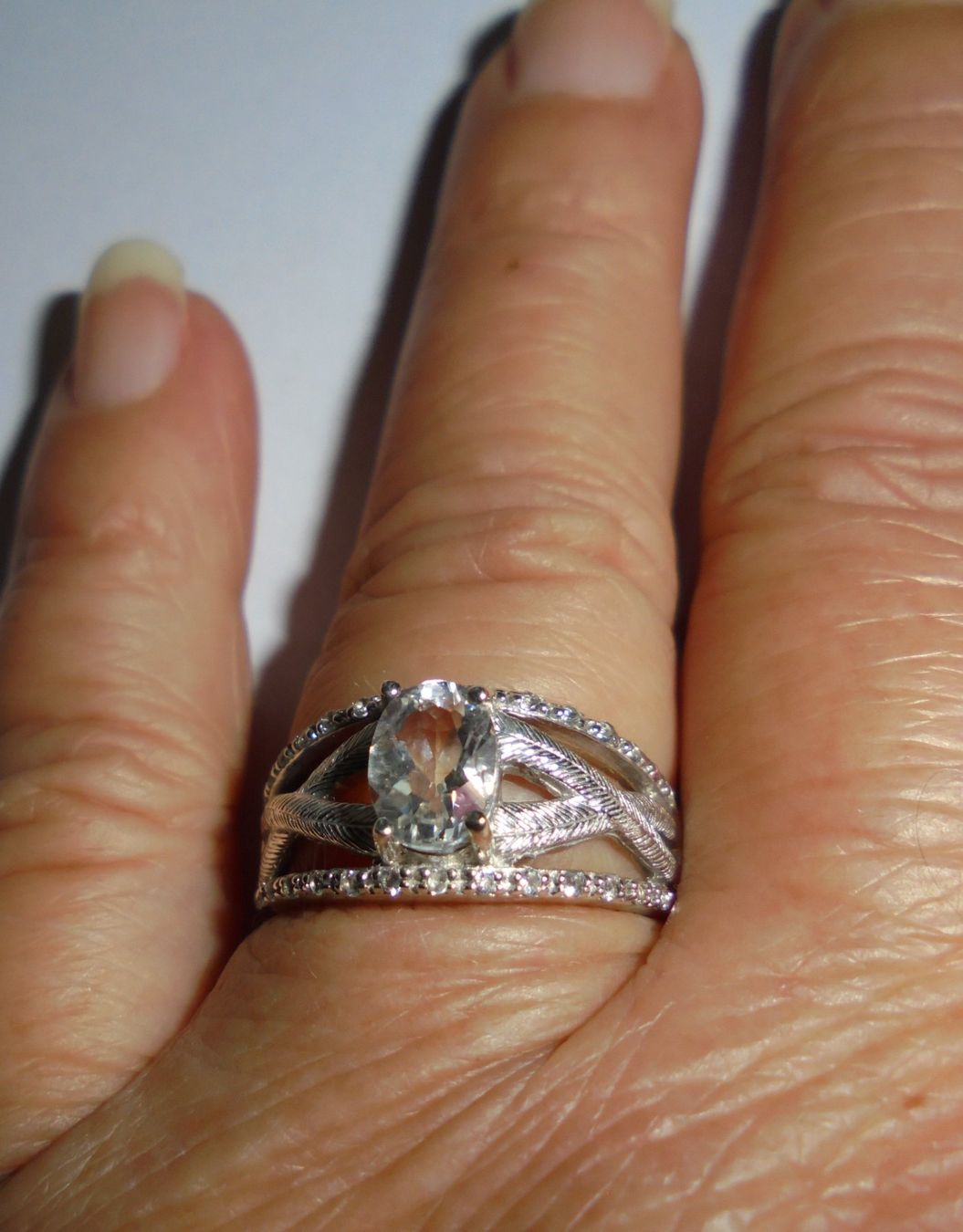 Anelli: Echtschmuck: Silberring 925er mit Petalit (53/17) – Nuovo (secondo la descrizione) da Zuchwil venduto da maumauchi 7