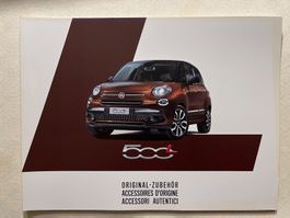 Fiat 500L original Zubehör Prospekt