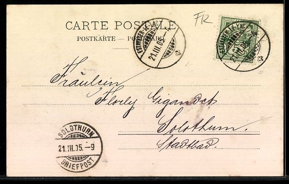 Ansichtskarten: AK Estavayer, Rue à Estavayer – Gebraucht aus Berlin von bartko-reher 1