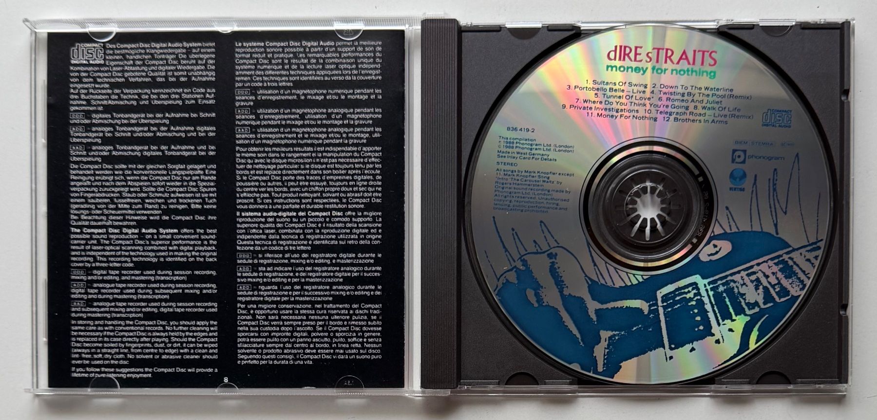 CD: Dire Straits / Money For Nothing – Usato da Näfels venduto da rottabi 2