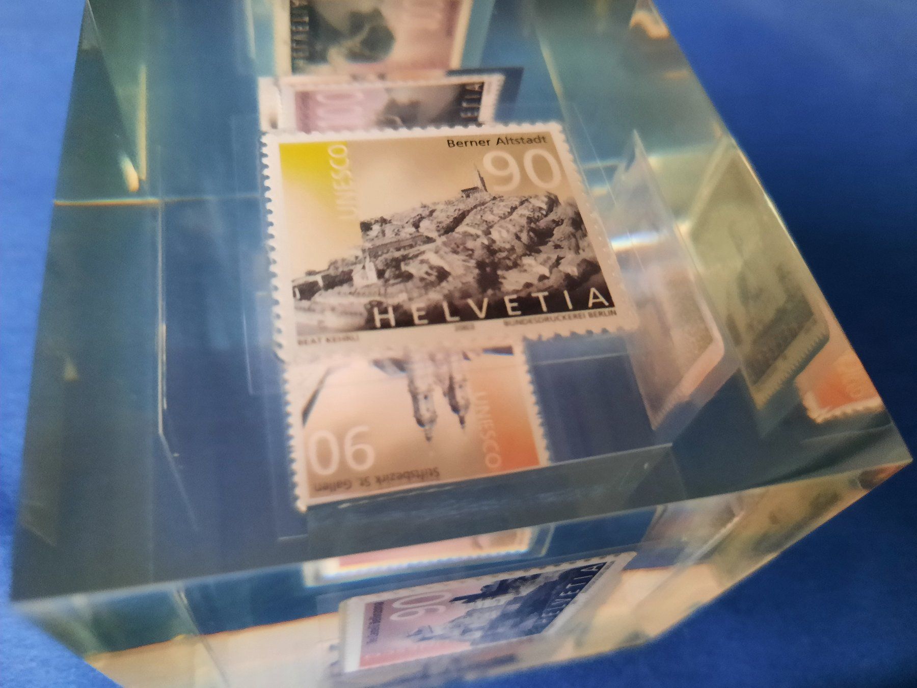 Alle Briefmarken: Unesco Schweiz 2003 – Neu und originalverpackt aus Speicher von Stiegerus 8