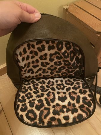 Rucksack Charm London braun / leoprint