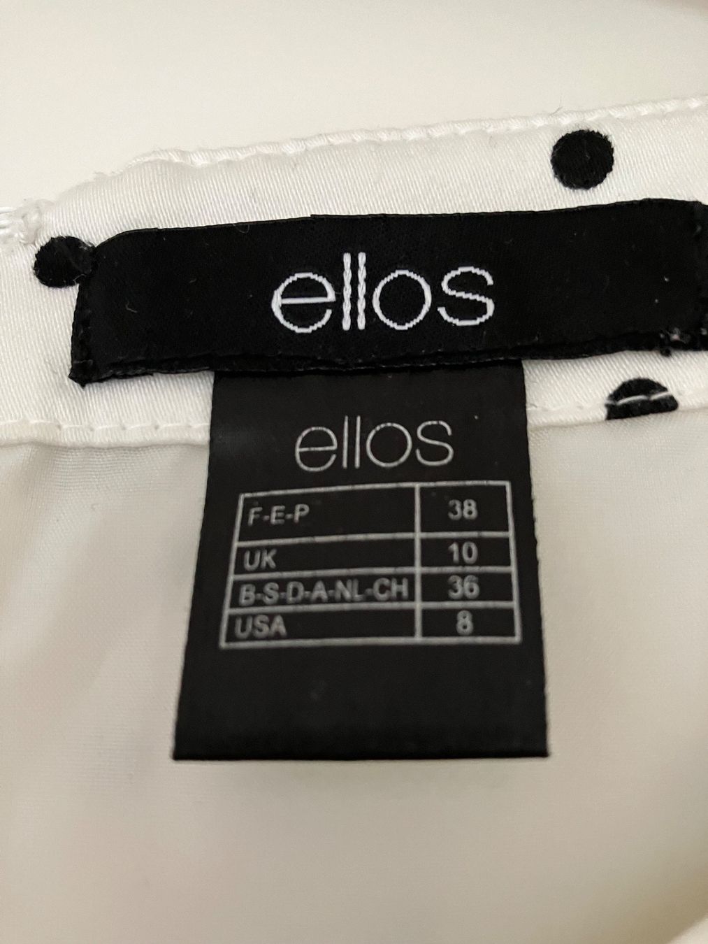 Vestiti: Sommerkleid weiss mit Punkten Gr. 36 – Usato da Thalwil venduto da ansae17 1