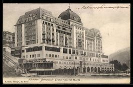 AK St. Moritz, Grand Hotel, 1906