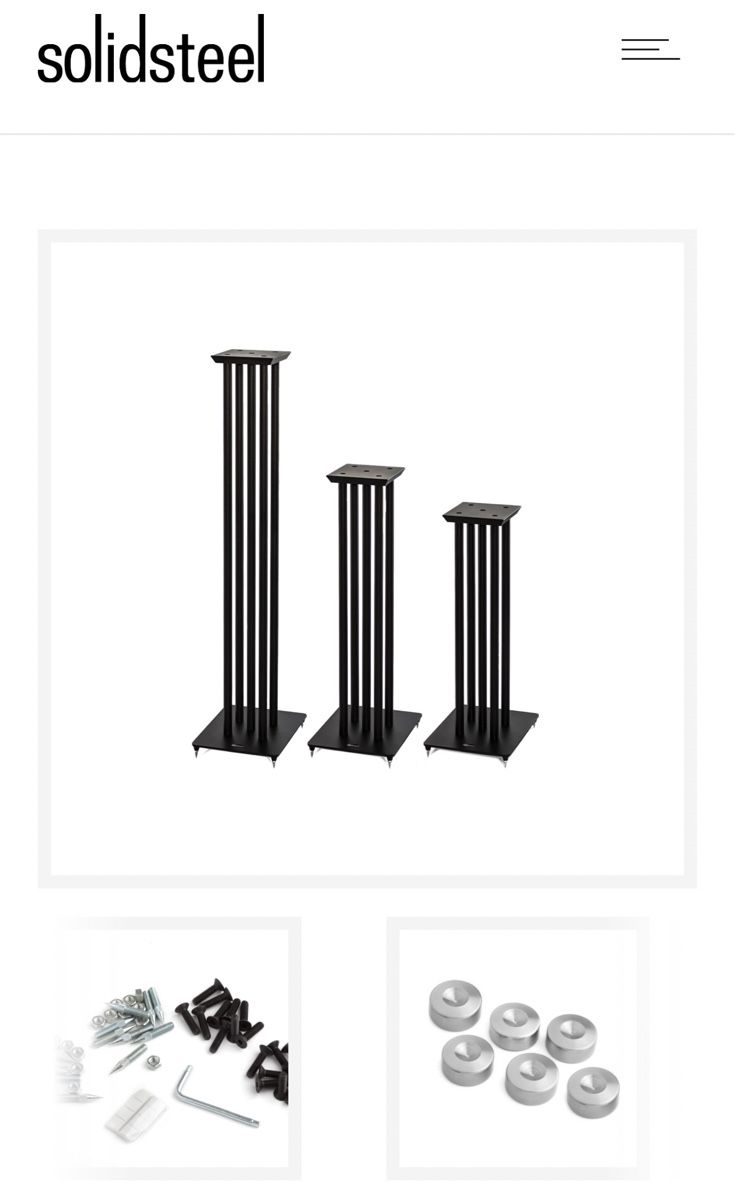 Supporti a parete: Solid Steel LS-6 Lautsprecher Ständer - top Qualität – Nuovo e nell'imballaggio originale da Pfäffikon (ZH) venduto da 5777
