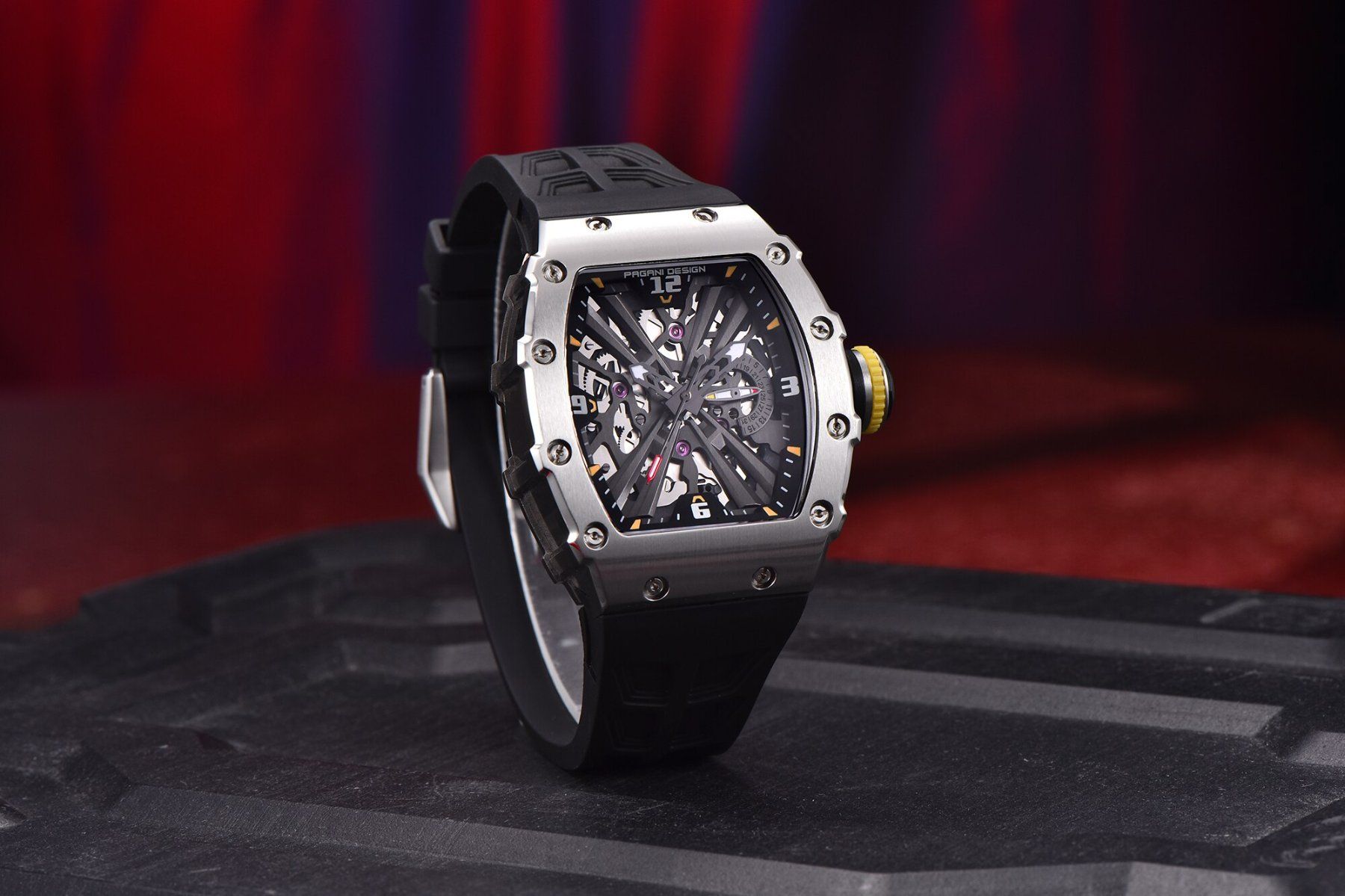 Pagani Design Orologi: Pagani Design Herrenuhr Uhr – Nuovo e nell'imballaggio originale da Suhr venduto da sjay.Cv