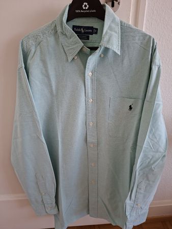 Chemise Ralph Lauren 100% Coton Manches Longues 