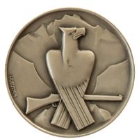 Schützenmedaille - Oberland - Huguenin