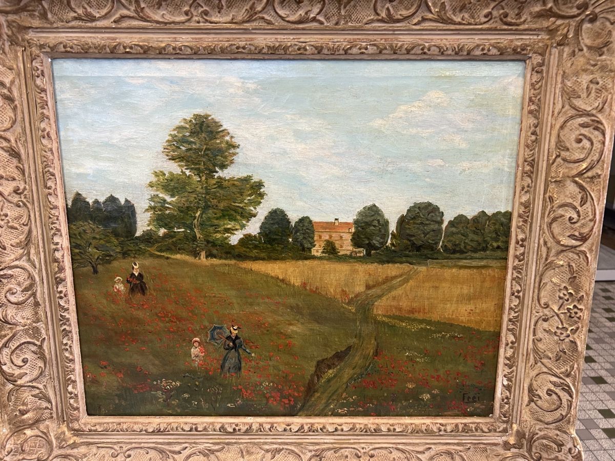 Gemälde: HUILE SUR TOILE SIGNÉE FREI – Gebraucht aus Genève von Qanil77 1