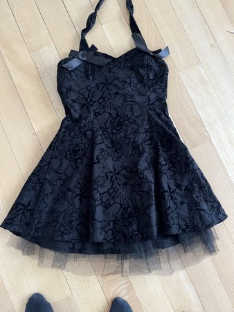Schwarzes Partyeid gr M/ L