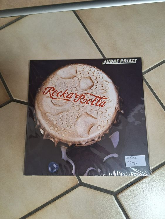 Judas Priest LP Rocka Rolla (White Vinyl) (Neu und originalverpackt) in ...