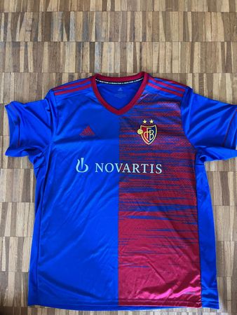 FC Basel Match Trikot Adidas, Grösse XXL, Neuwertig!