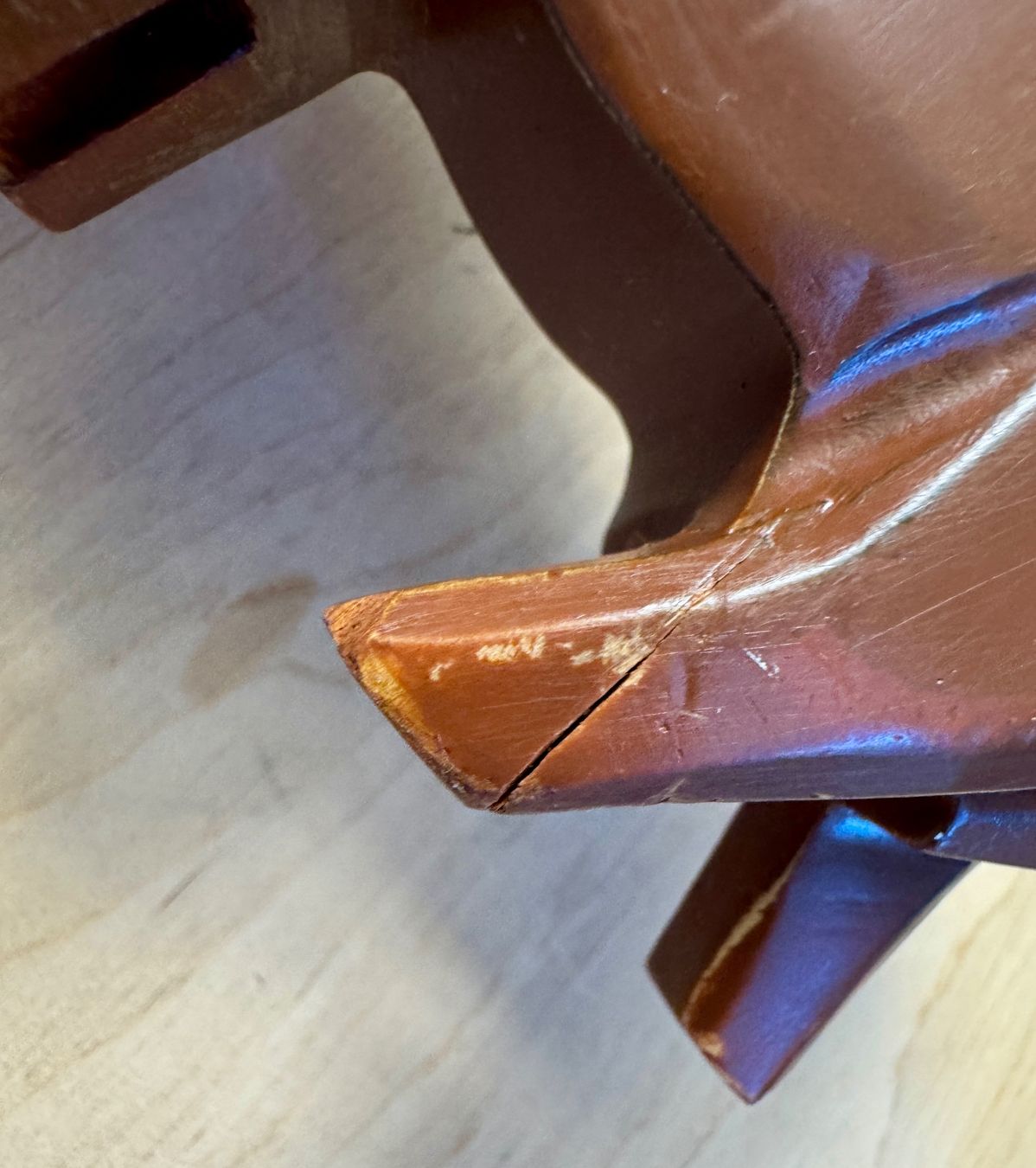 Figuren: Alte geschnitzte Holzkuh Kuh Holz – Gebraucht aus Rothrist von Luckywinner 6