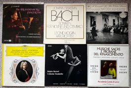 30 LPs BACH BRAHMS RACHMANINOW RAVEL DVORAK Top Interpreten