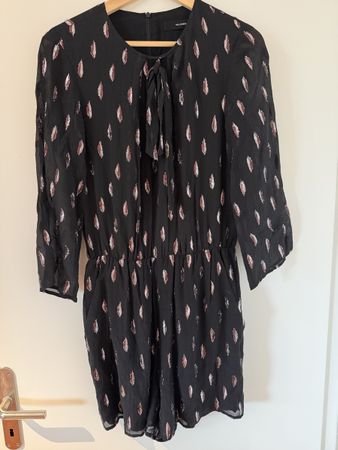 Hallhuber Sommer Romper, Gr. 38, schwarz mit Muster!