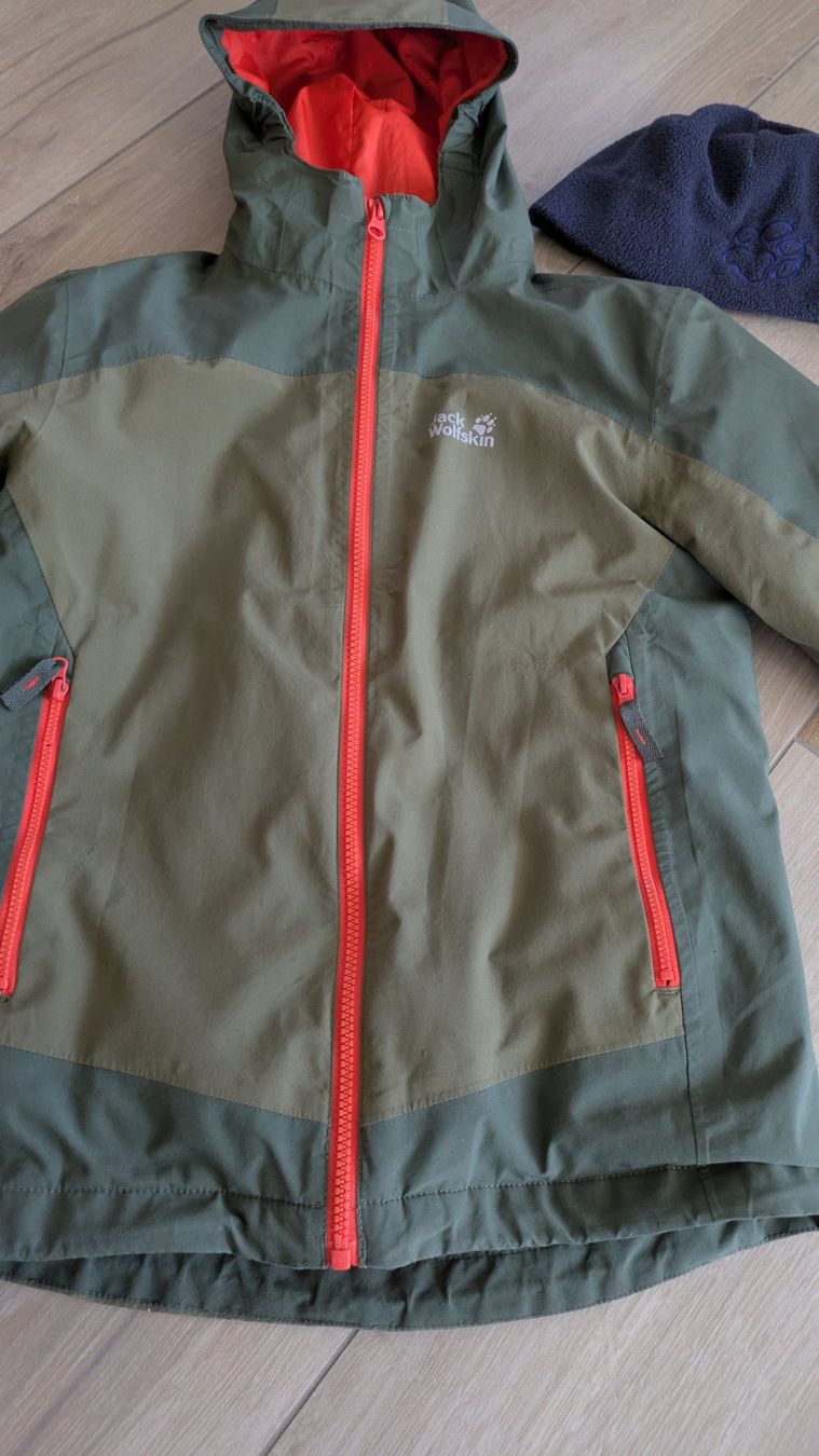 Jack Wolfskin Giacche & Cappotti: Jacke Jack Wolfskin 3 in 1 & Kappe – Usato da Staufen venduto da Fleby84 3
