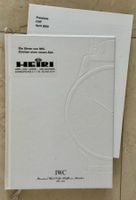 IWC Uhrenkatalog "Die Uhren von IWC" 2000/01 mit Preisliste
