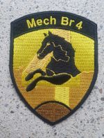 Badge Mech Br 4 Gold ohne klett