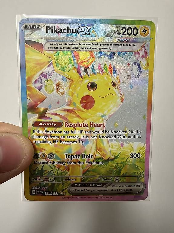 Sammelbilder & Trading cards: Pikachu Ex (SSP 238) – Neu und originalverpackt aus Bironico von rub_f7cc