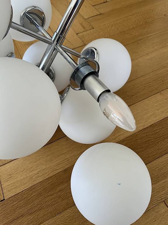 Temde Leuchten Lampadari & plafoniere: 60iger Deckenlampe von Temde mit Max Bill – Usato da Basel venduto da fufa11 4