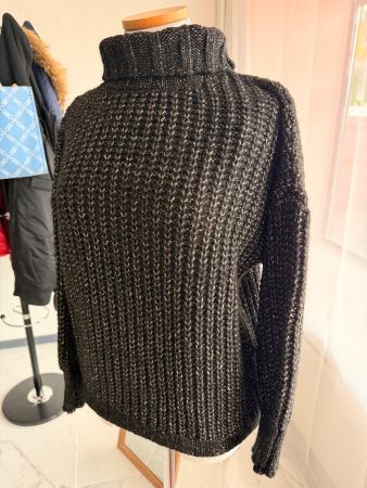Schwarzer GUESS Strickpullover, Grösse S, NEU!