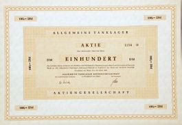 Allgemeine Tanklager AG, Frankfurt - 1961