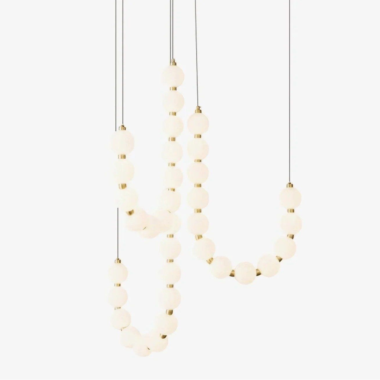 Lampadari & plafoniere: Lustre collier de perles en acrylique – Nuovo e nell'imballaggio originale da Vernier venduto da ton_m8qt 1