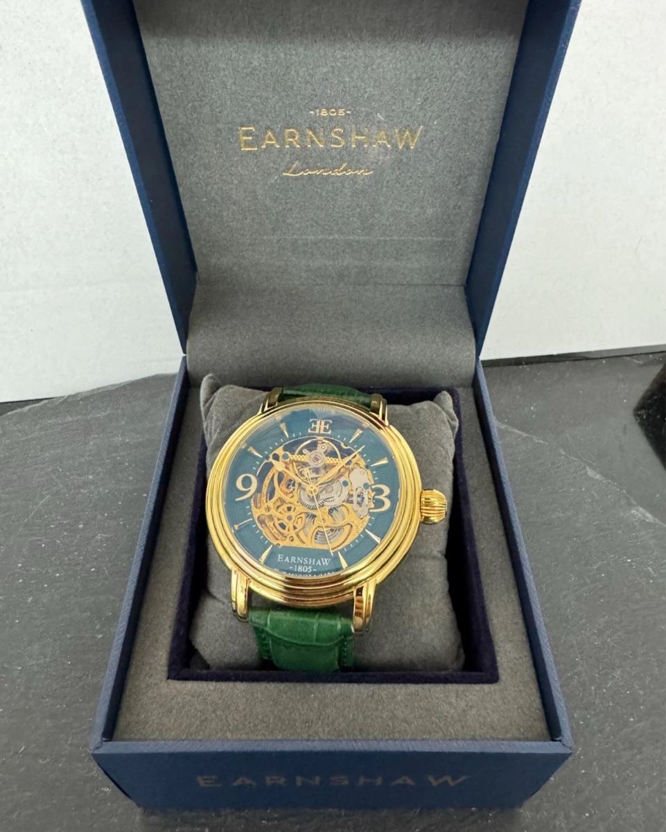 Orologi: EARNSHAW "Longcase Grande Skeleton" Automatik – Nuovo e nell'imballaggio originale da Meilen venduto da Schelmi99 1
