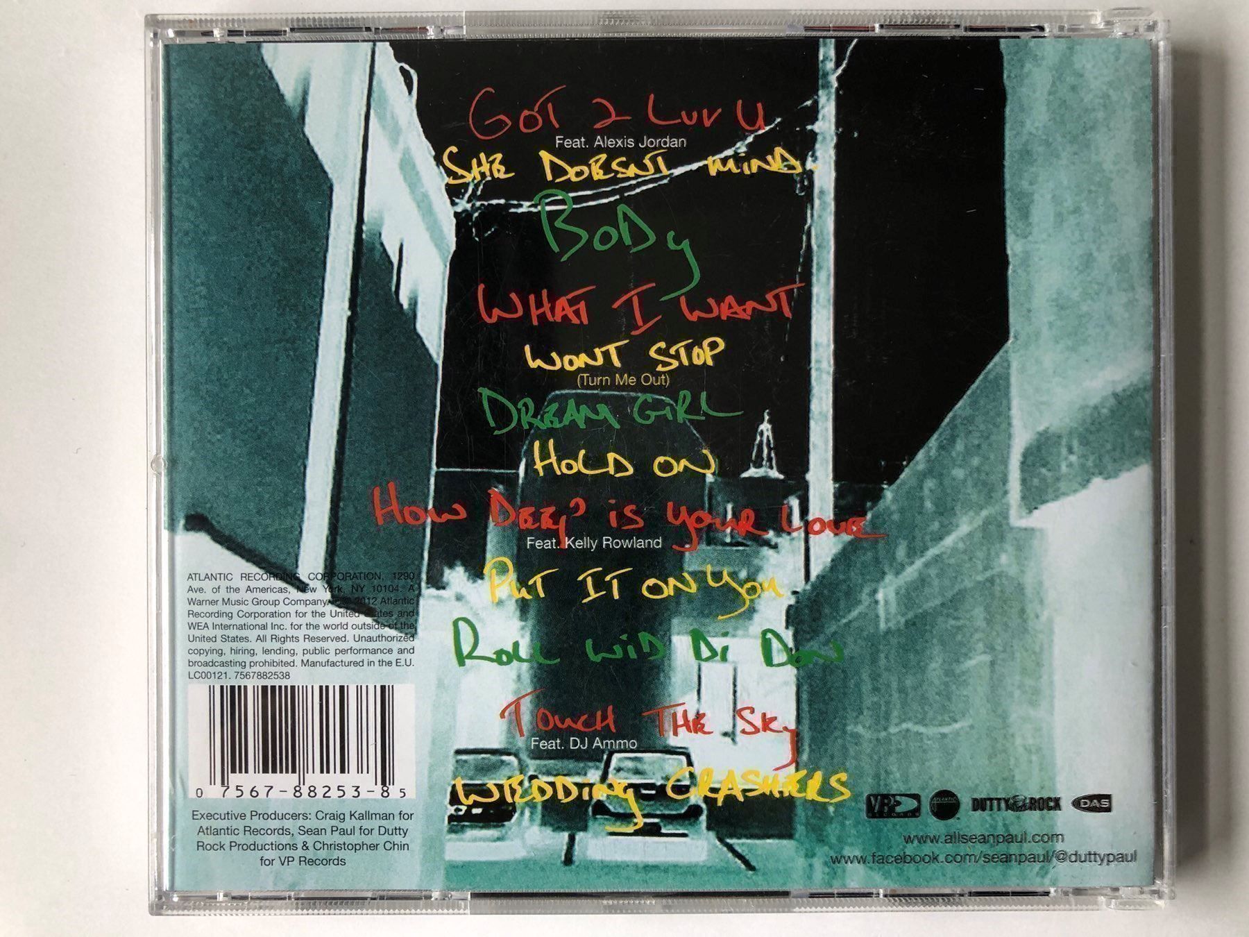 CD: Sean Paul CD - Tomahawk Technique – Usato da Oberried Brienz venduto da Chyara 1