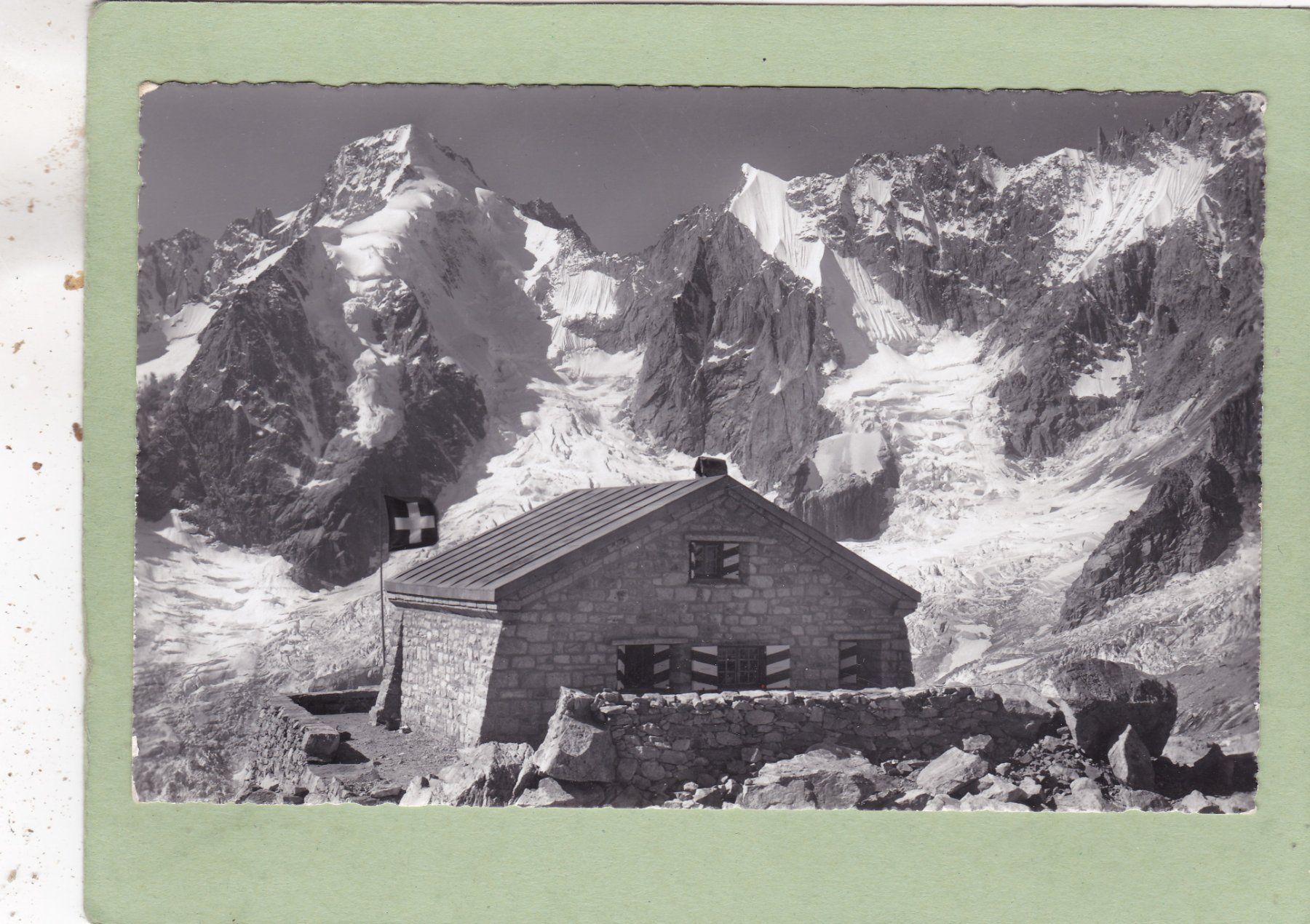 Cartoline postali: La Cabane Dufour et le Dolent – Usato da Herisau venduto da Lisegrat2008