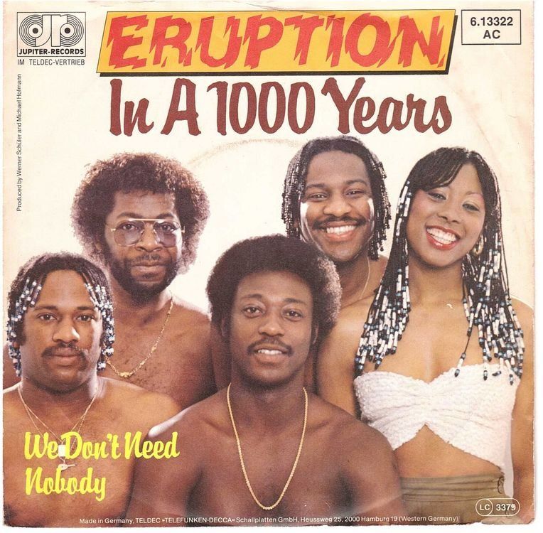 Schallplatten: Eruption  --  In a 1000 Years  Single7 – Gebraucht aus Rheinau von thespecials