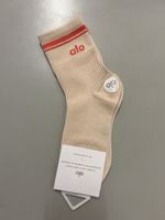 Alo Socke, Beige/Orange, Grösse 39-42, Neu, Top Zustand