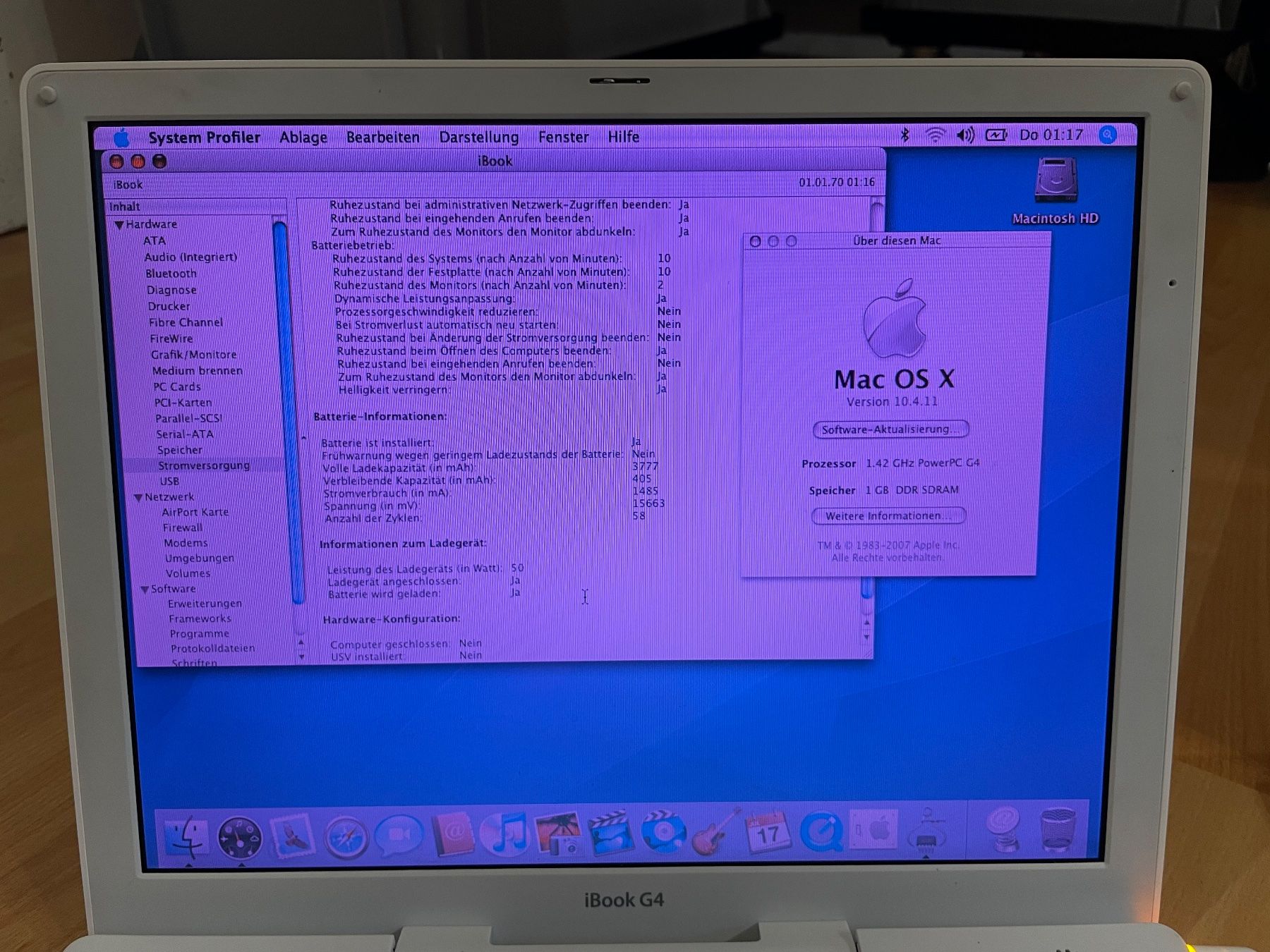 Apple Notebooks: 2 iBook G4 14,1-Zoll – Gebraucht aus Port von hgn1 4