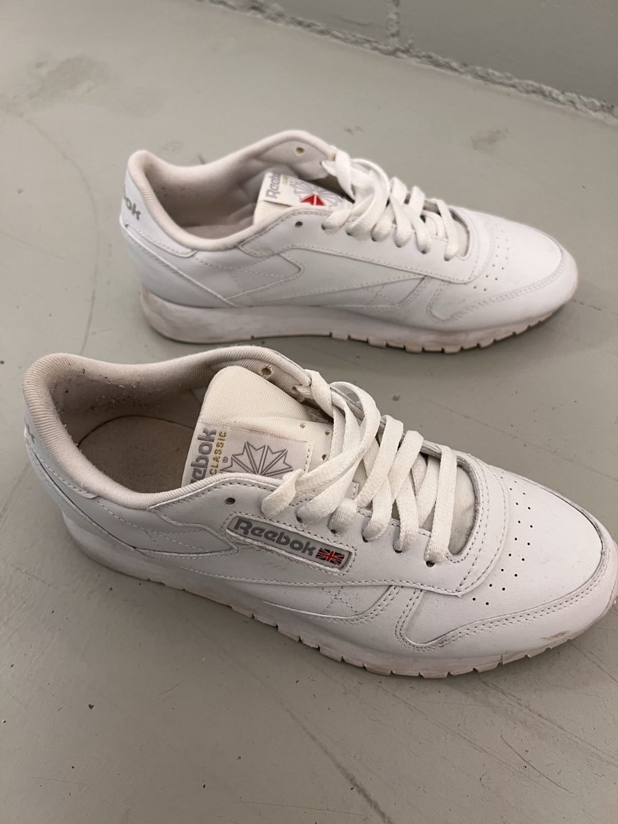 Reebok Scarpe da donna: Sneaker Reebok Leder weiss Gr. 40 – Nuovo (secondo la descrizione) da Winterthur venduto da ChicMarkt 3