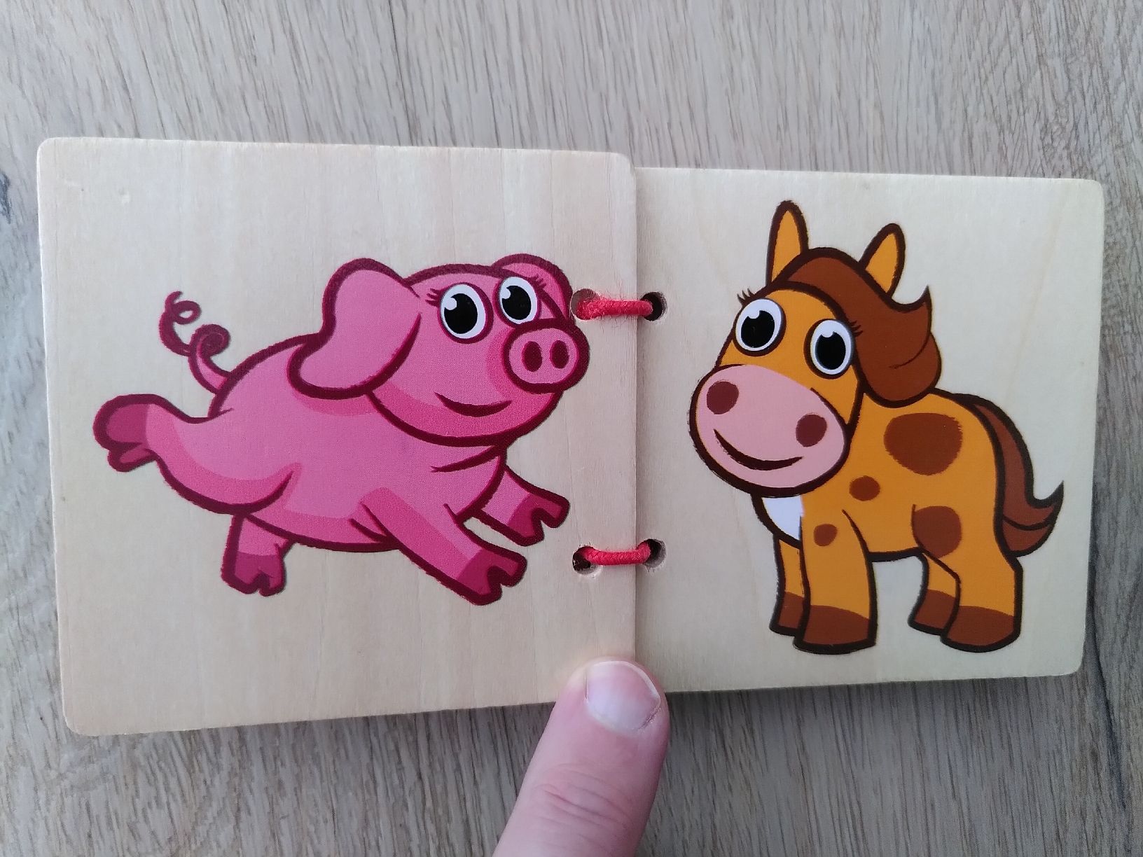 Eichhorn Spielzeuge: Buggybuch aus Holz mit Tieren – Gebraucht aus Penthaz von ann_l7zt 1